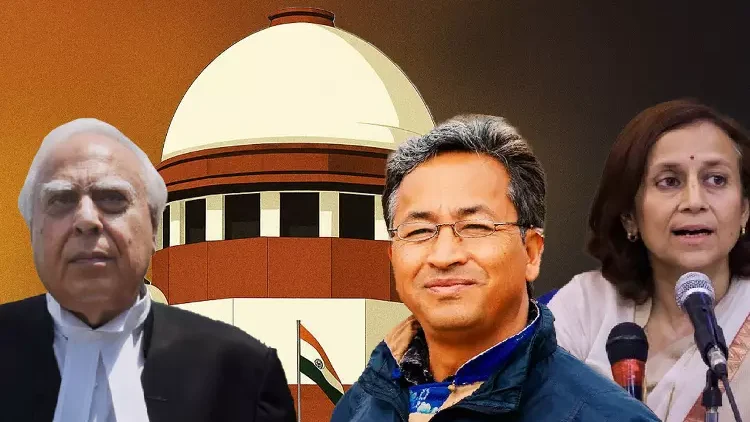 कपिल सिब्बल ने सोनम वांगचुक से भूख हड़ताल तोड़ने का आग्रह किया, कहा "देश को आपके नेतृत्व की जरूरत है"